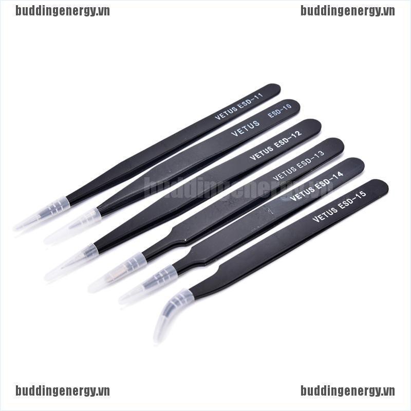 Bộ 6 Dụng Cụ Bằng Thép Không Gỉ Chống Tĩnh Điện An Toàn Tiện Lợi