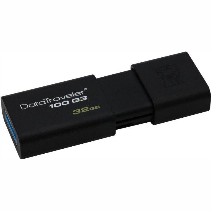 USB Kingston 32GB – USB 3.0 – DataTraveler 100G3 – CHÍNH HÃNG – Bảo hành 5 năm