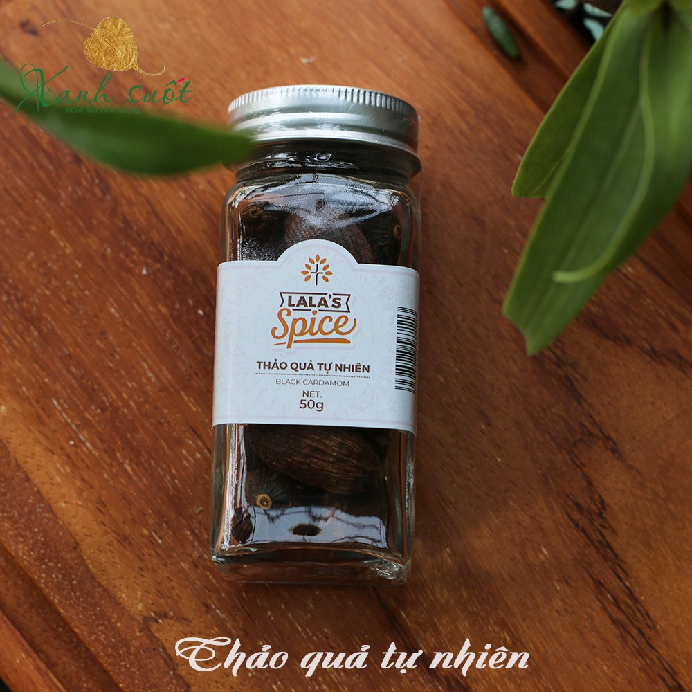 [Lala's Spice] Thảo Quả Tự Nhiên - Eco Black Cardamon [Herbs &amp; Spices]