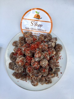 Me xí muội ớt cay 500g