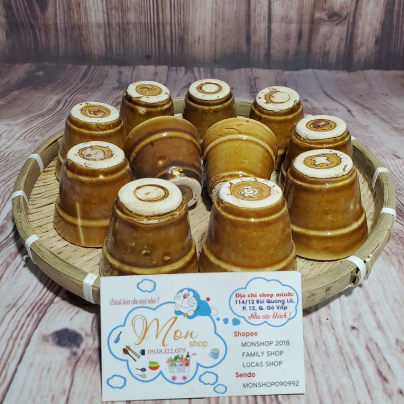 Bộ 5 Chung Trà Cổ Đá Xưa