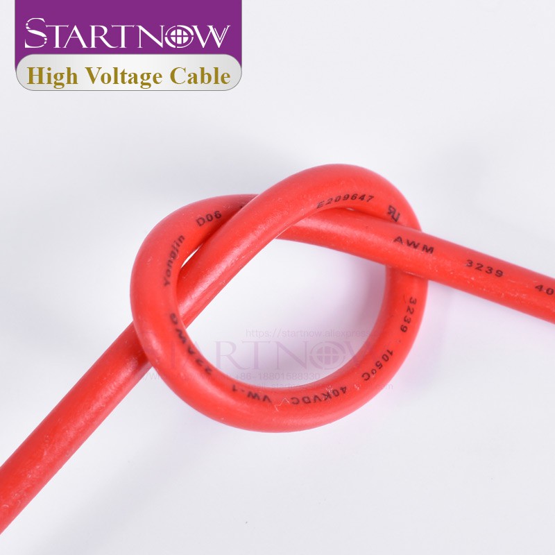 Dây Dẫn Điện Áp Cao 40kv 22awg Cho Máy Cắt laser co2