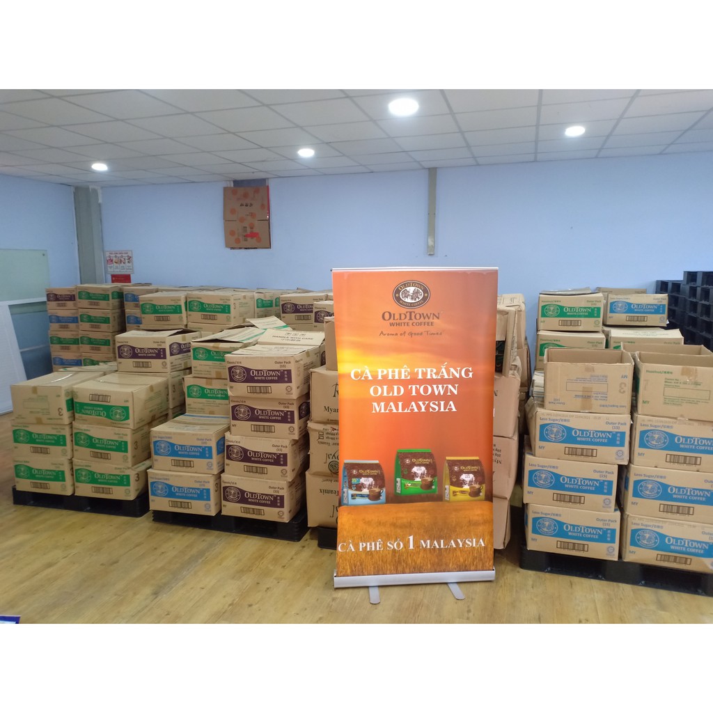 Combo 5 bịch Oldtown Lessugar Malaysia