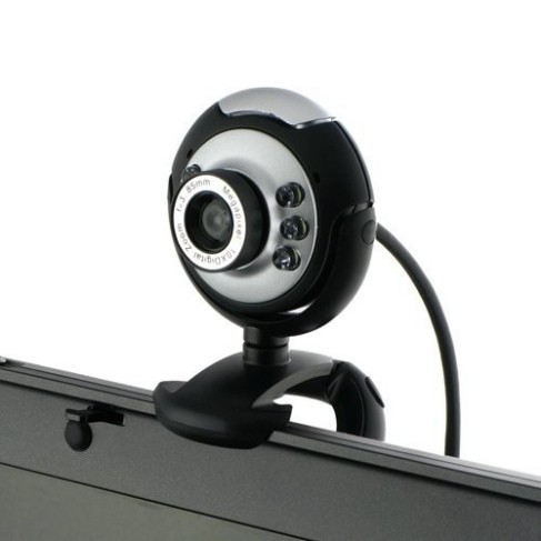 (Bảo hành 06 tháng) Webcam Kẹp mini có mic 6 led dùng cho máy tính có tích hợp mic và đèn Led trợ sáng-Webcam để bàn