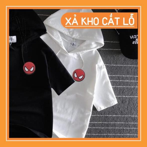 [FREE SHIP xa kho] ÁO THUN HOODIE TAY LỠ MÁT TIM hàng như ảnh