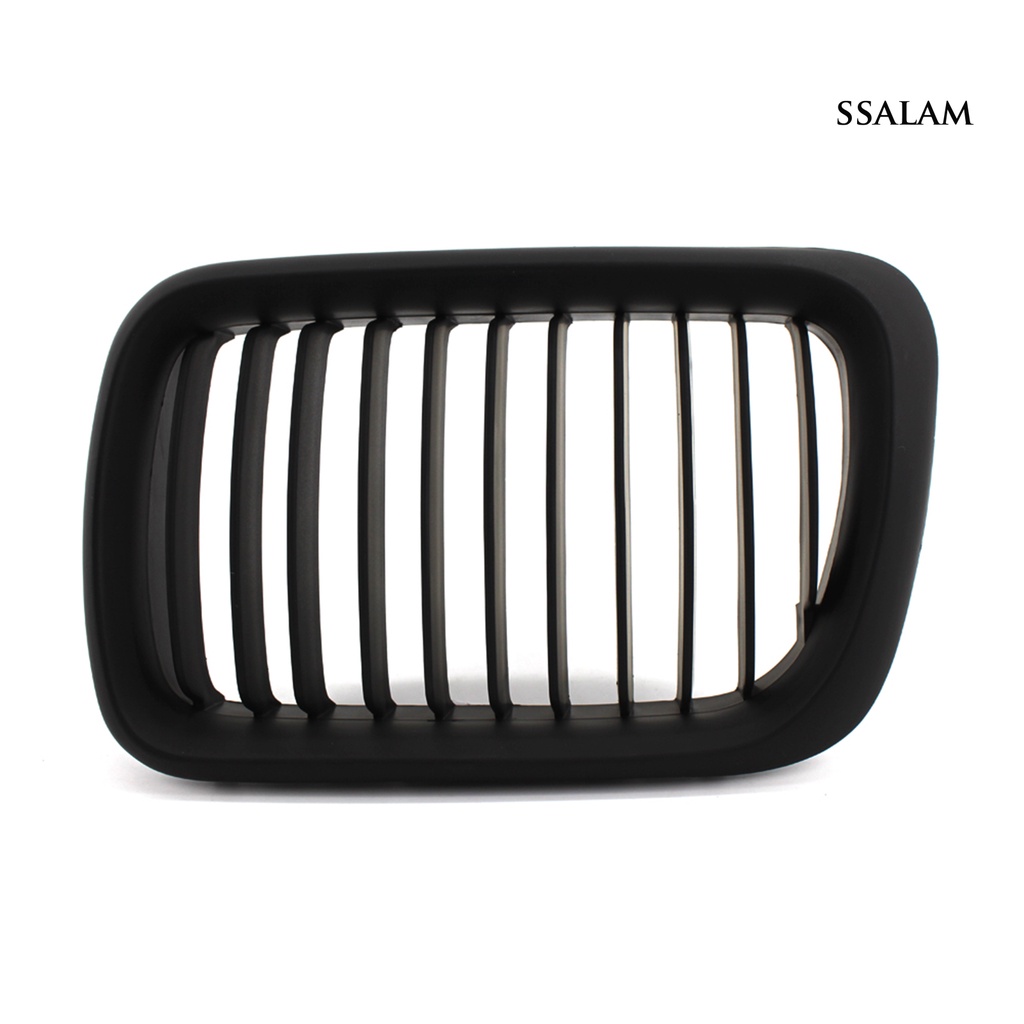 2 Lưới Tản Nhiệt Màu Đen Nhám Bảo Vệ Mặt Trước Xe Hơi 51138195152 51138195151 Phụ Kiện Chuyên Dụng Cho Xe BMW 3 Series E36 97-99