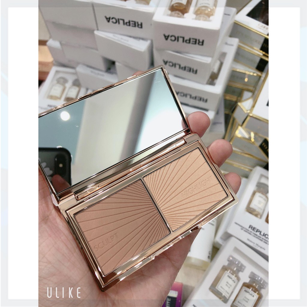 [BILL-Travelsize] BẢNG KHỐI – BẮT SÁNG CHARLOTTE TILBURY FILMSTAR BRONZE AND GLOW MINI CONTOUR AND HIGHLIGHTER POWDER