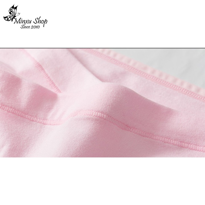 Quần lót bầu cạp chéo cotton chất đẹp mỗi quần 1 túi zip cao cấp - Mã LB01