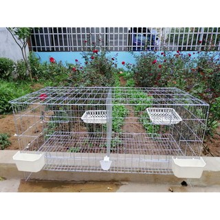 Lồng chim bồ câu 4,2 kg cửa thưa nóc thưa siêu bền, siêu rẻ chưa phụ kiện