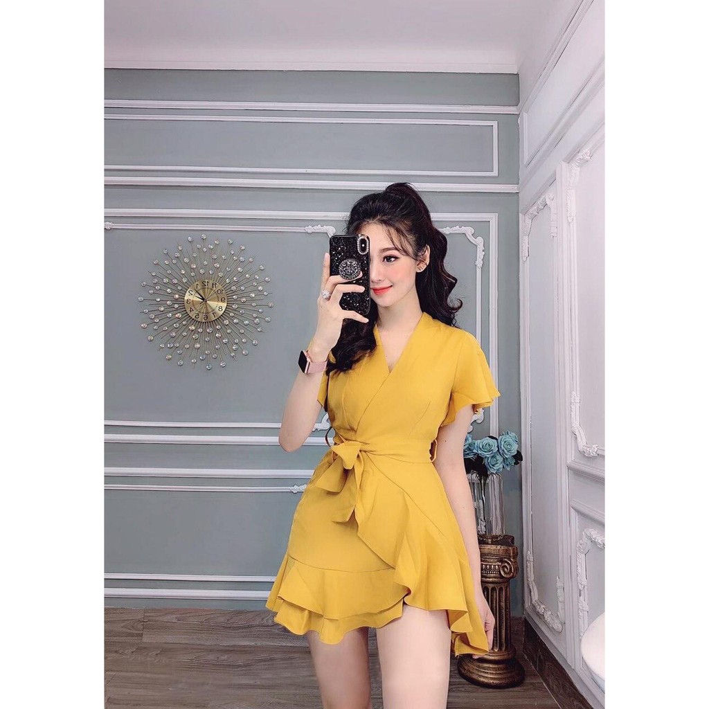 JUMP VOAN BÈO CHÉO TAY CỘT NƠ NGẮN SIÊU ĐẸP- SIÊU HOT 2021