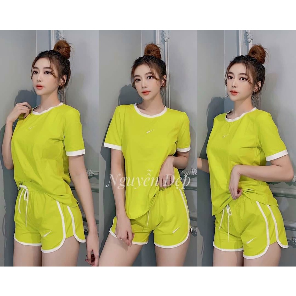 Set Bộ Cotton Đùi Năng Động - Hàng Y Hình