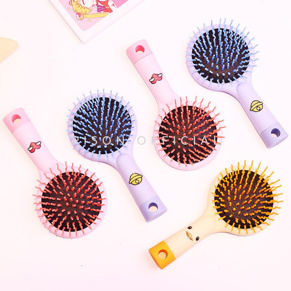 Lược sóng matxa Pison có gương - 01 cái