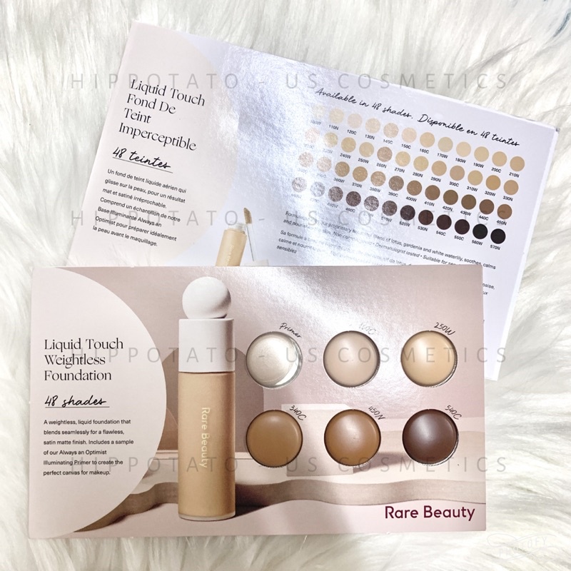 🌸 Rare Beauty Liquid Touch Foundation - Sample kem nền trang điểm tự nhiên | BigBuy360 - bigbuy360.vn