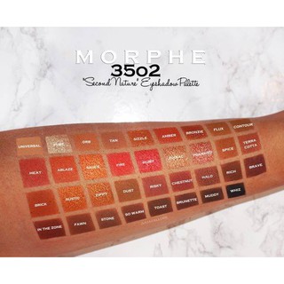 Morphe 35O2 – Second Nature Eyeshadow Palette