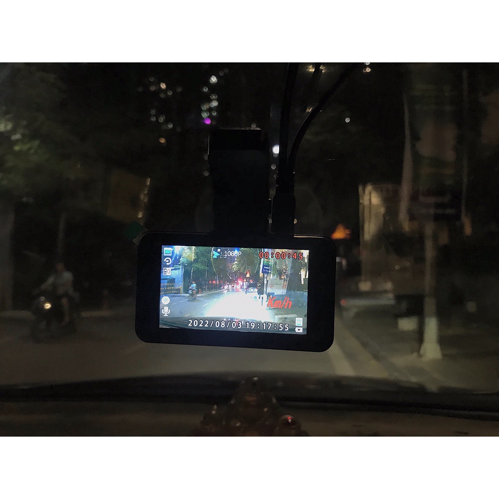 Camera hành trình ô tô K10 Xetabon ,cam hành trình 2K có wifi kết nối điện thoại ,GPS.1 đổi 1 trong 12 tháng