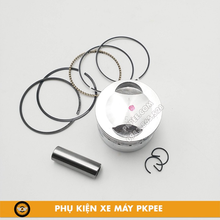 [Mã LIFEAU5SALE giảm 20k đơn 50k] Trái Piston Đúc 52mm, 54mm, 56mm, 62mm Ắc 13mm Gắn Dream, Wave, Sirius