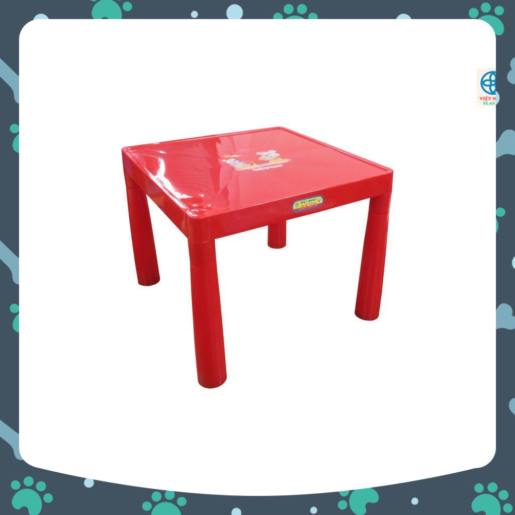 Bàn nhựa học sinh mẫu giáo - 4 chân tháo rời