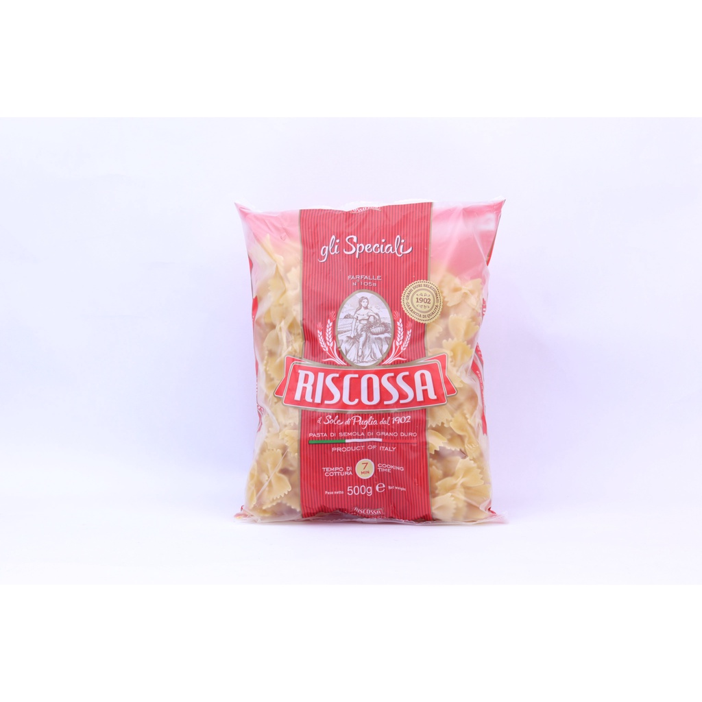Mỳ Ý Farfalle/ Mỳ Nơ Riscossa 500g - EUFOOD Việt Nam - Mỳ Italia Nhập khẩu Chính Hãng