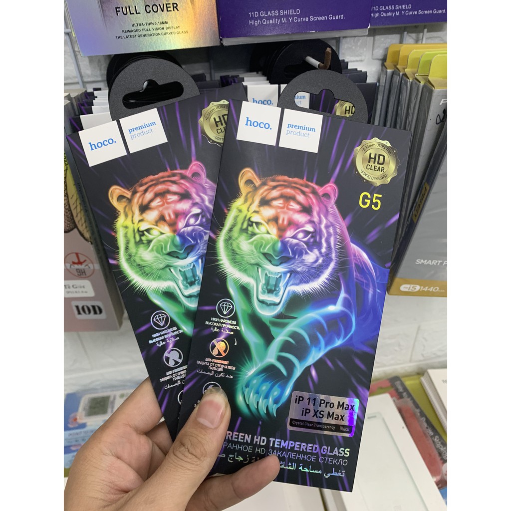Kính cường lực iphone Full Màn Hoco G5 Chính Hãng Cao Cấp 6/6s/6plus/7/7plus/8/8plus/plus/x/xr/xs/11/12/pro/max/SkyShop