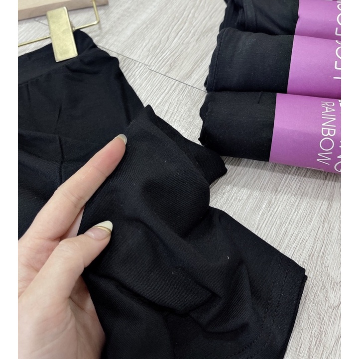 Quần Legging Nữ Dáng Lửng Siêu Tôn Dáng, Chất Co Giãn Mặc Lên Form Cực Xinh
