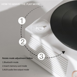 X10 bluetooth speaker pseudo-classic disc player support TF cards