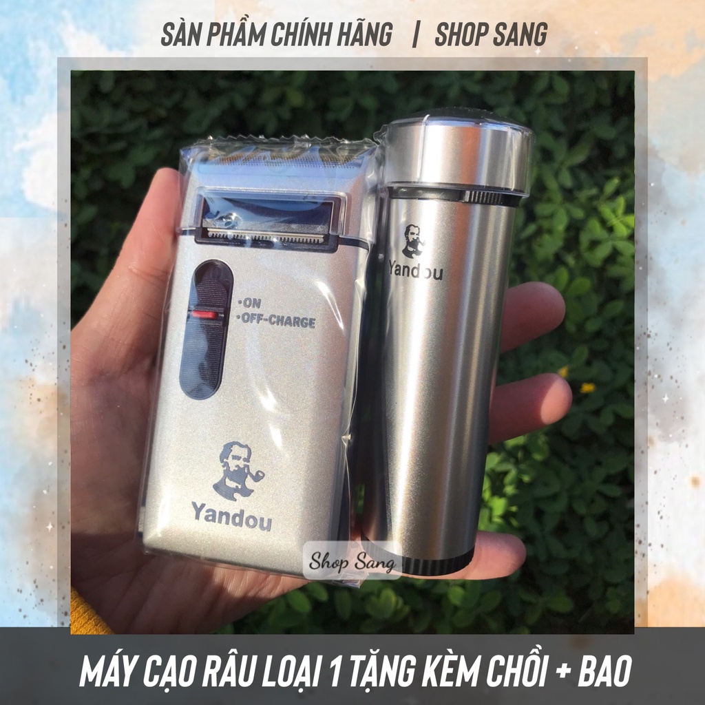 [ Loại 1] Máy Cạo Râu Mini Cầm Tay +Tặng Bao + Tặng Chổi