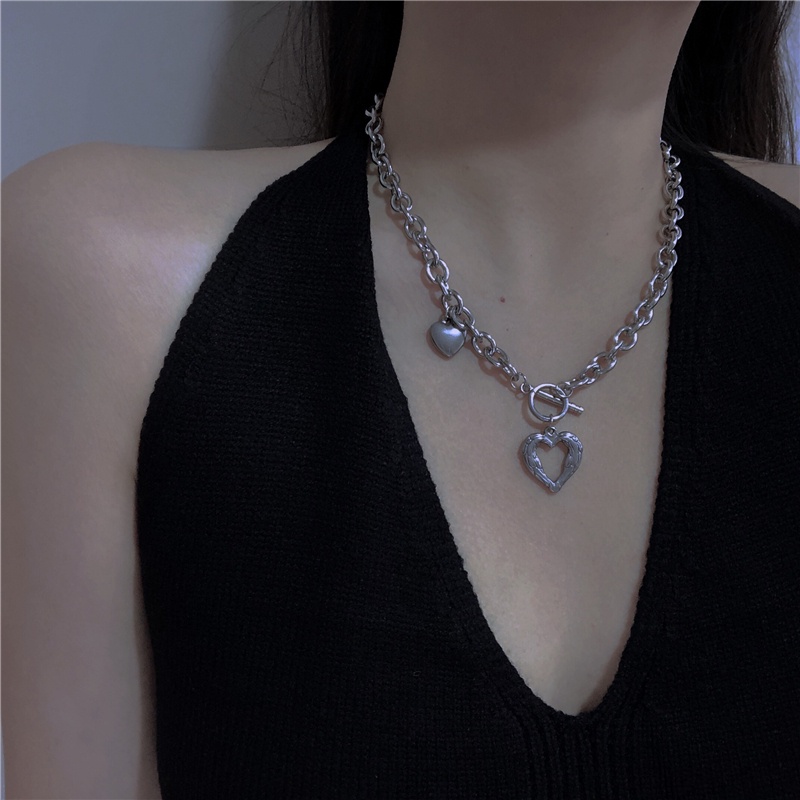 Vòng cổ Mặt Trái Tim Thời Trang Dành Cho Nữ