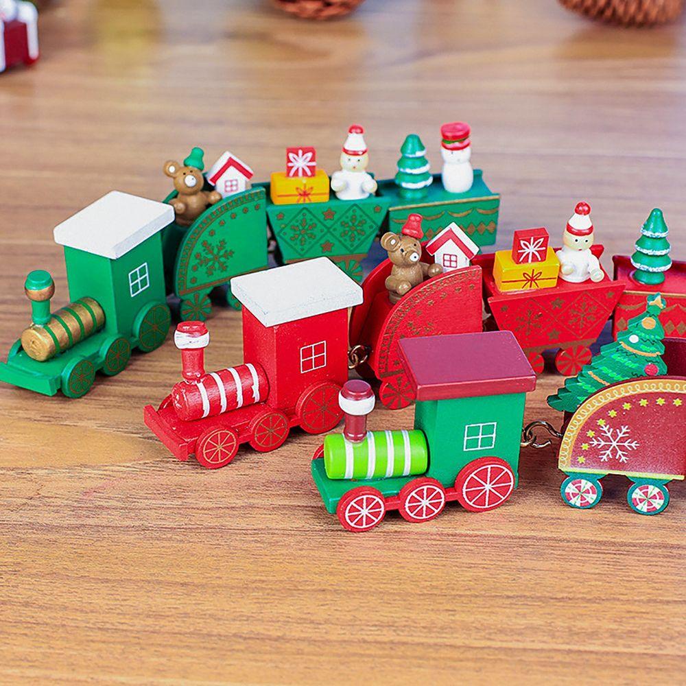WATTLE Đồ Trang Trí Giáng Sinh Bằng Gỗ Chữ Merry Christmas