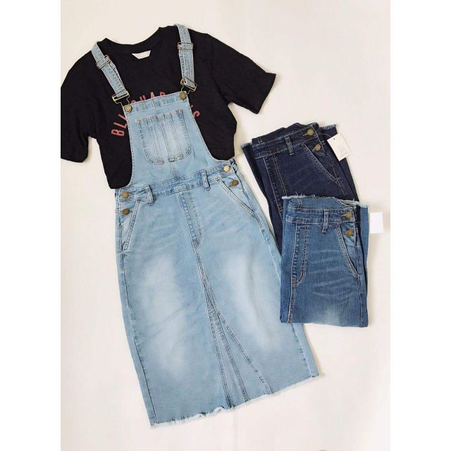 Váy yếm jean