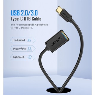 Cáp OTG USB Type C Cao Cấp Ugreen 30701 - Chuẩn 3.0 5Gbps