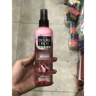 Nước xịt dưỡng tóc chăm sóc tóc hư Double Rich Nutrition 250ml,120ml mẫu mới