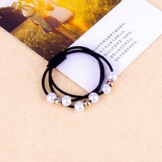 Buộc tóc hạt nhân tạo 3 vòng dây