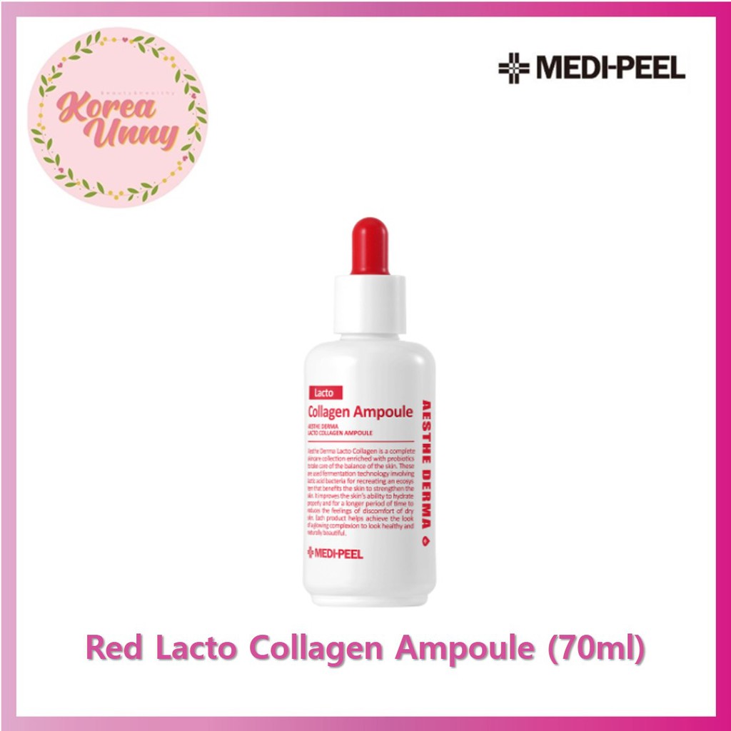 Tinh Chất COLLAGEN LACTO Đỏ Medipeel (70ml)