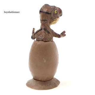 BOYS 6Pcs/Set Simulation Hatching Dinosaur Egg Model Children Educational Toy Decor