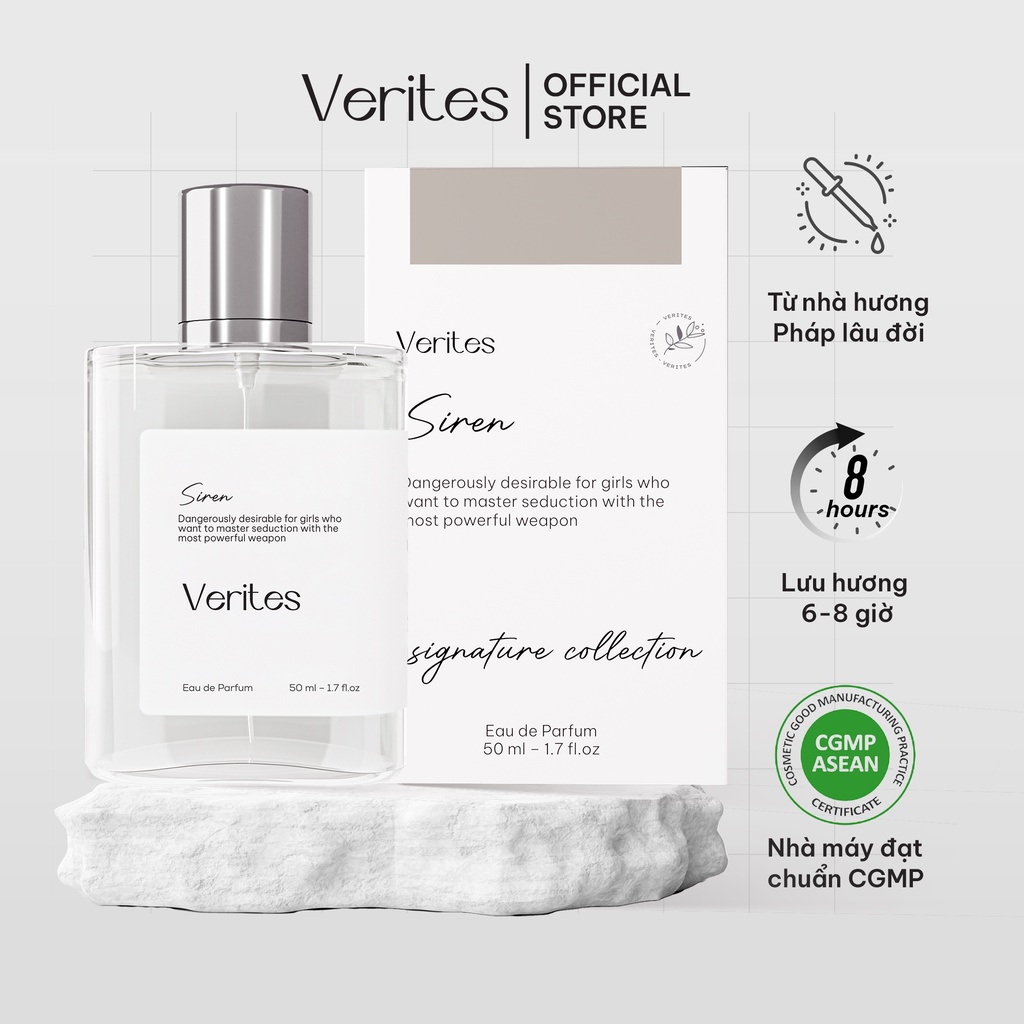 Combo 4 Nước hoa VERITES dành cho Nữ 50ml x4