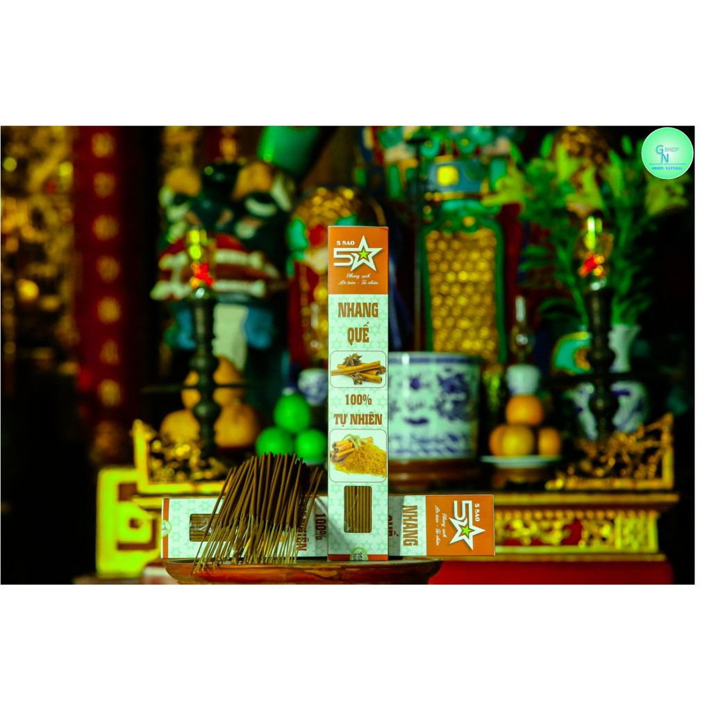 Nhang sạch - Nhang Quế (Hộp 100 nén)
