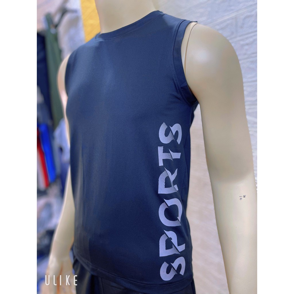 (BLM6) Áo Ba Lỗ Nam In SPORT - Áo Sát Nách Thể Thao Nam TankTop Thun Lạnh 100%Cotton Mịn Mát Chuyên Tập Gym - Bóng Rổ
