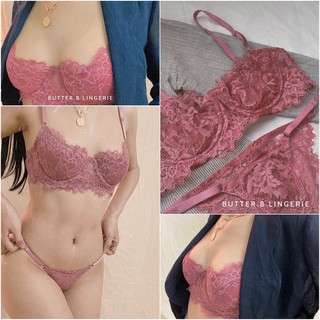 Set Bralette có gọng Layla hồng tím