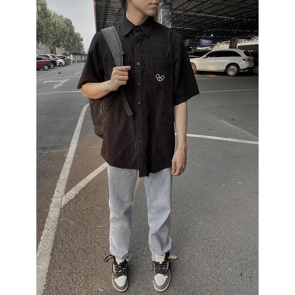 ÁO SƠ MI Nhung Tăm CHUOT TRANG CORDUROY | BigBuy360 - bigbuy360.vn