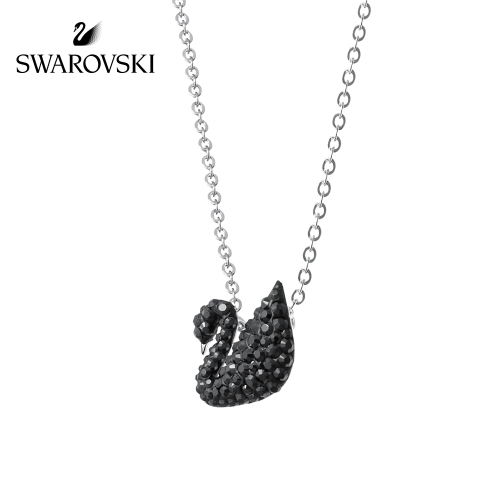 FREE SHIP Dây Chuyền Nữ Swarovski ICONIC SWANThiên nga đen nhỏ Necklace Crystal FASHION cá tính Trang sức trang sức đeo THỜI TRANG
