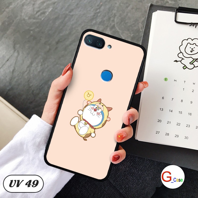 Ốp điện thoại Xiaomi Mi 8 Lite - lưng nhám viền dẻo