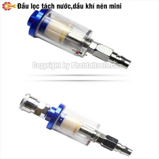 Đầu lọc tách nước ,dầu khí nén mini.