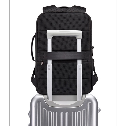 BANGE Ba lô máy tính xách tay 15.6 inch cao cấp ba lô đa chức năng cho nam công sở thường ngày