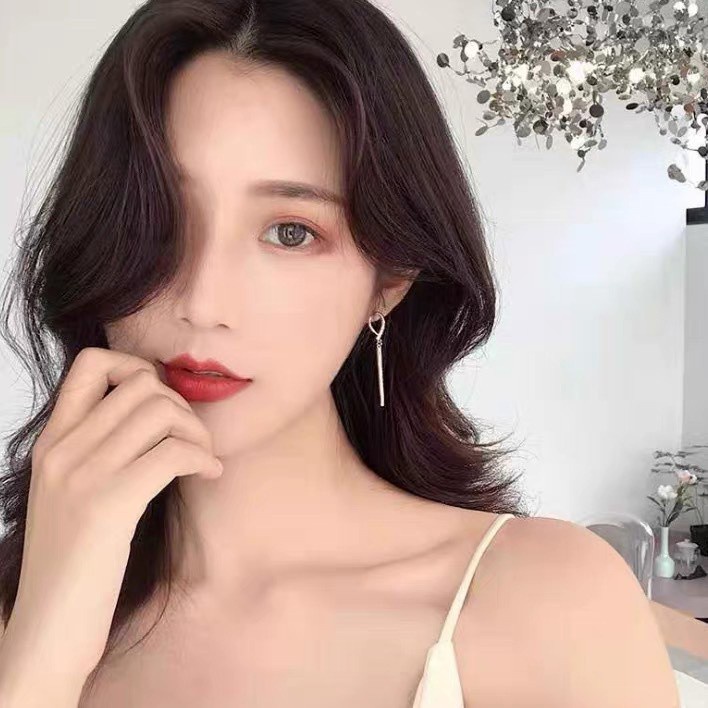 Bông tai dáng dài thiết kế mới thời trang theo phong cách hàn quốc