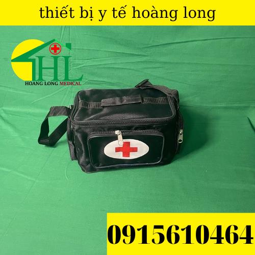 Túi Cứu Thương Màu Đen Cỡ Nhỏ 25x15x19cm - Túi Y Tế
