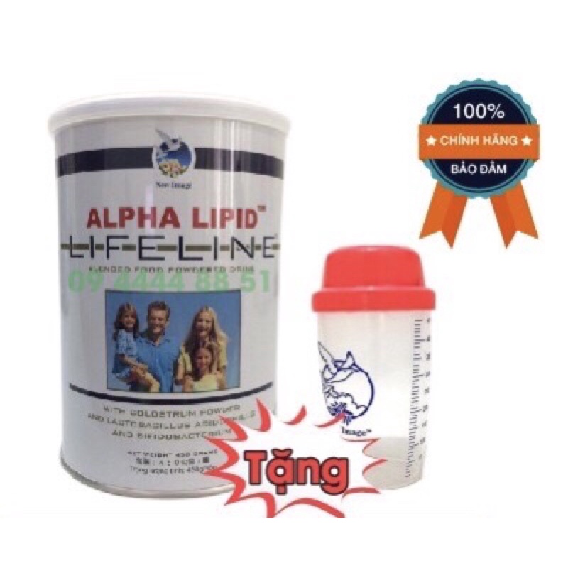 SỮA NON ALPHA LIPID 450g (CHÍNH HÃNG 100%) - Cõ mã CODE (TẶNG KÈM 1 Bình Lắc)