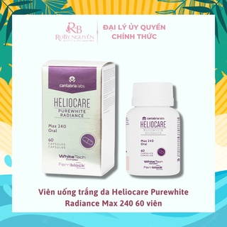 [CÔNG TY] Viên uống trắng da Heliocare Purewhite Radiance Max 240 60 viên