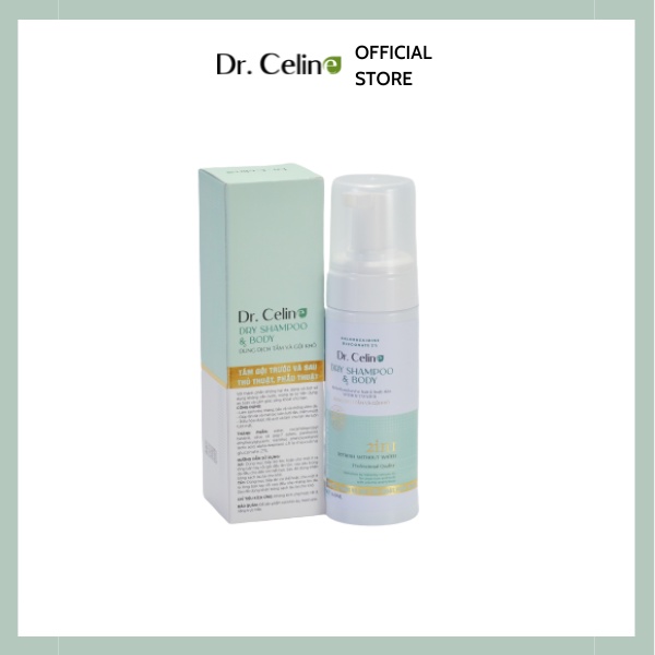 Tắm và gội đầu khô Dr.Celine Dry Wash & shampoo