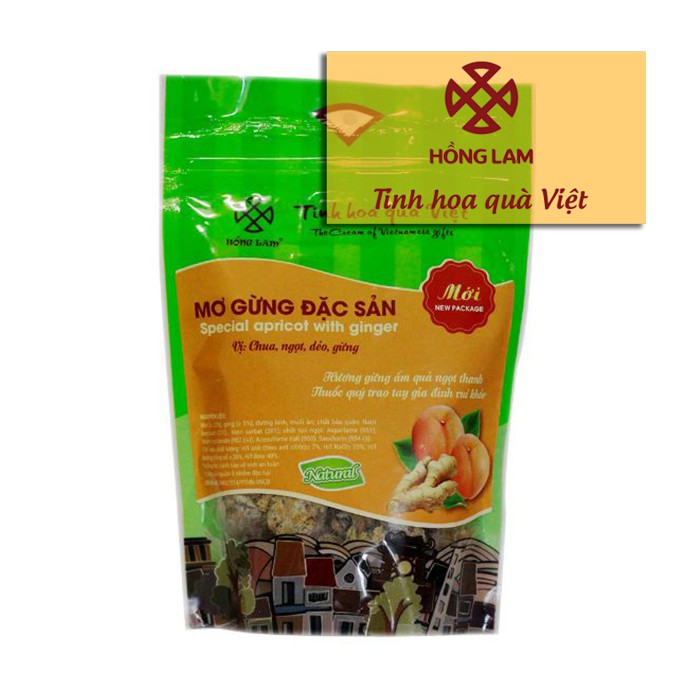 [Mã 159FMCGSALE giảm 8% đơn 500K] Ô MAI MƠ GỪNG ĐẶC SẢN