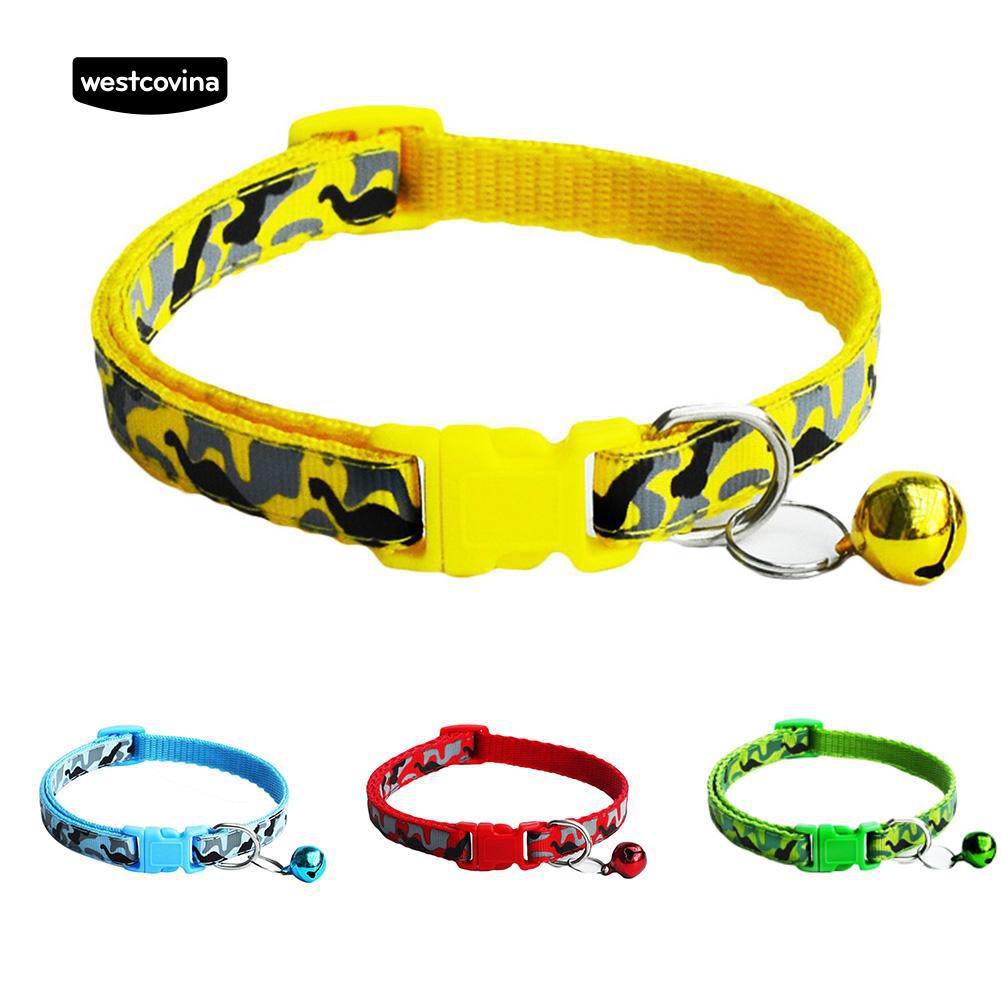 Dây Đeo Cổ Họa Tiết Rằn Ri Cho Thú Cưng